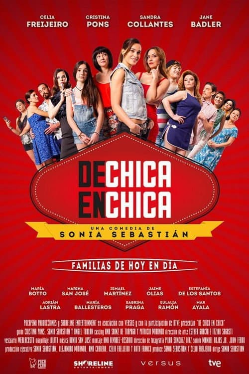 De chica en chica poster